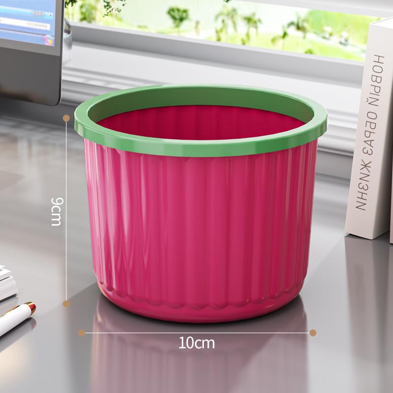 

Transparent Trash Can - Large Size, Large Capacity, Thick Wall, Suitable for Living Room, Bedroom and Bathroom, with Sealing Ring