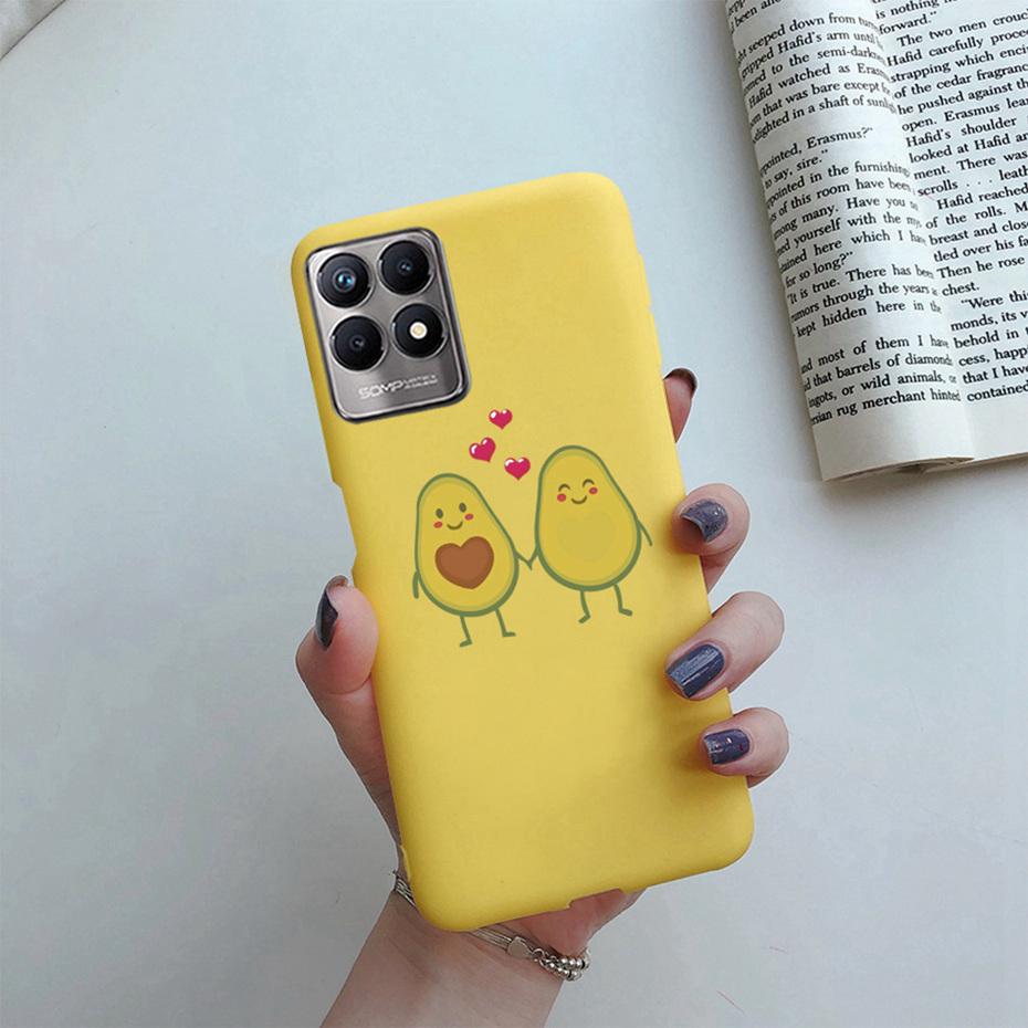 For Realme Narzo 50 Case RMX3286 Cute Painted Soft Silicone Back Cover for OPPO Realme Narzo 50 Phone Case Bumper Narzo50 Coque