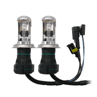 Shingen Replacement HID Bulbs, H4 Hi/Lo Switchable, 6000K, 35W/55W Compatible, Set of 2