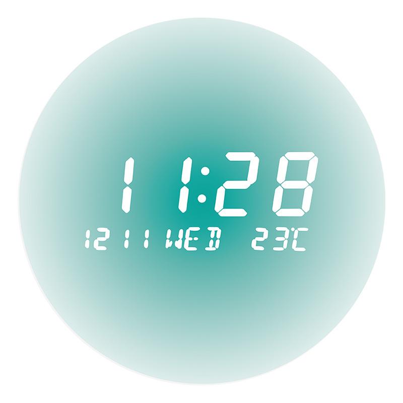 LED Wall Clock Creative Clock Living Room Home Bedroom Silent Clock Nordic Style Fashion Wall Clock