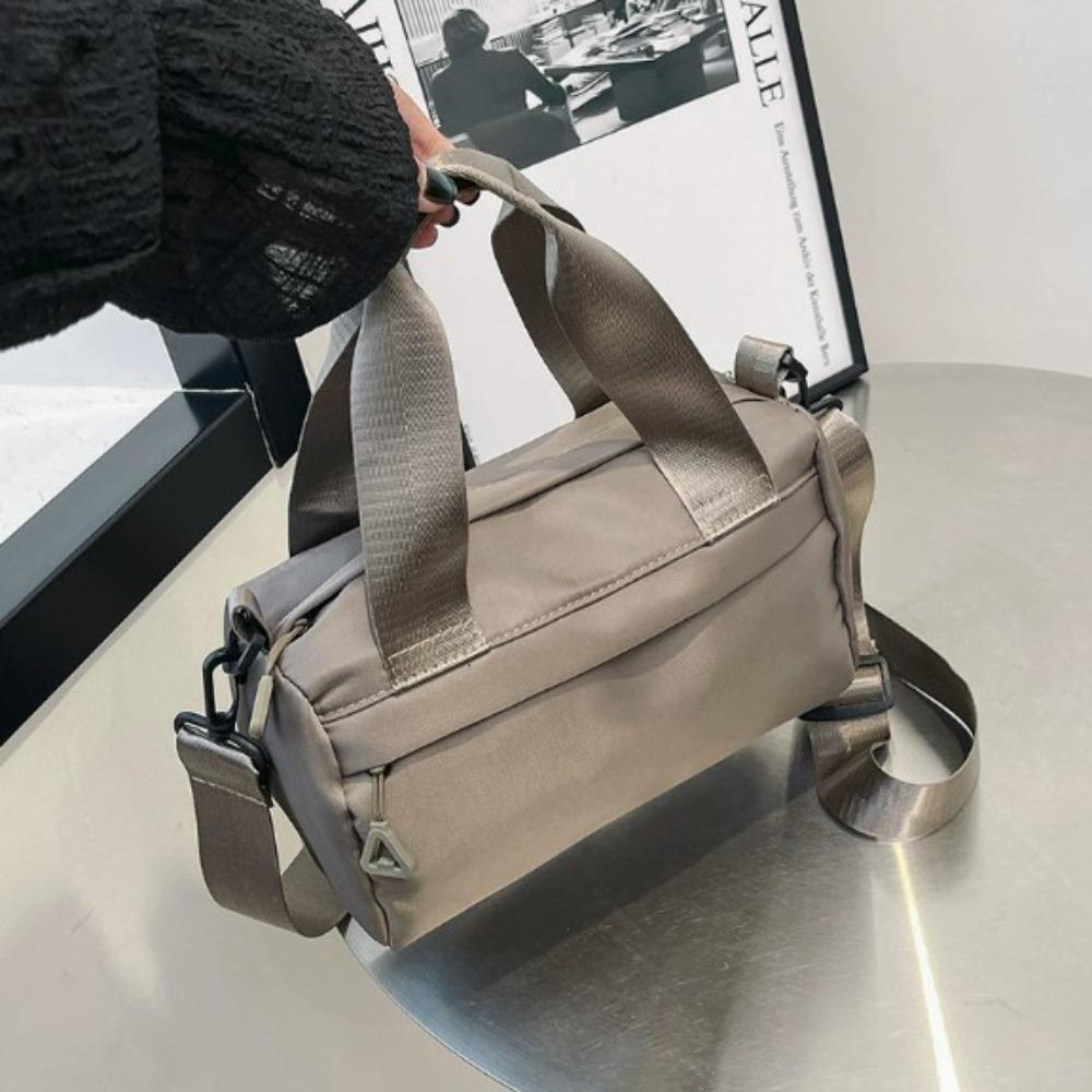 Large Capacity Nylon Crossbody Bag Multi Pocket Tote Bag Korea Style Small Gym Bags  Travel