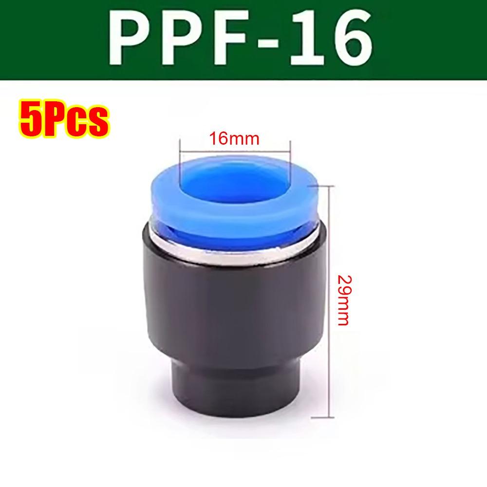 5Pcs New PPF Pneumatic Connector Plastic 4/6/8/10/12/14/16mm Air Hose Sealing Connector Hose Adapter Pipe Fitting