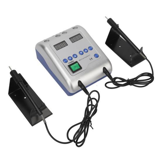 Zubní elektrický nůž na vosk Dvojitá řezací tužka Nastavení teploty Zubní řezačka na vosk US zástrčka 110‑240V 