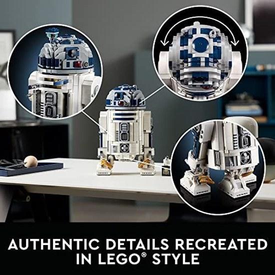 LEGO Star Wars R2-D2 75308 Collectors Building Toy 2021 (2314 Pieces)