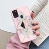 Case For Samsung Galaxy A21S Back Cover Protective Silicone Fundas Fashion Marble Stone Texture Coque For Samsung A21S Capa