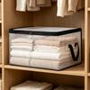 Transparent Storage Bag Large Moving Tote Pouch With Straps Waterproof Clothing Organizer Packaging Bag For Moving Home dorm