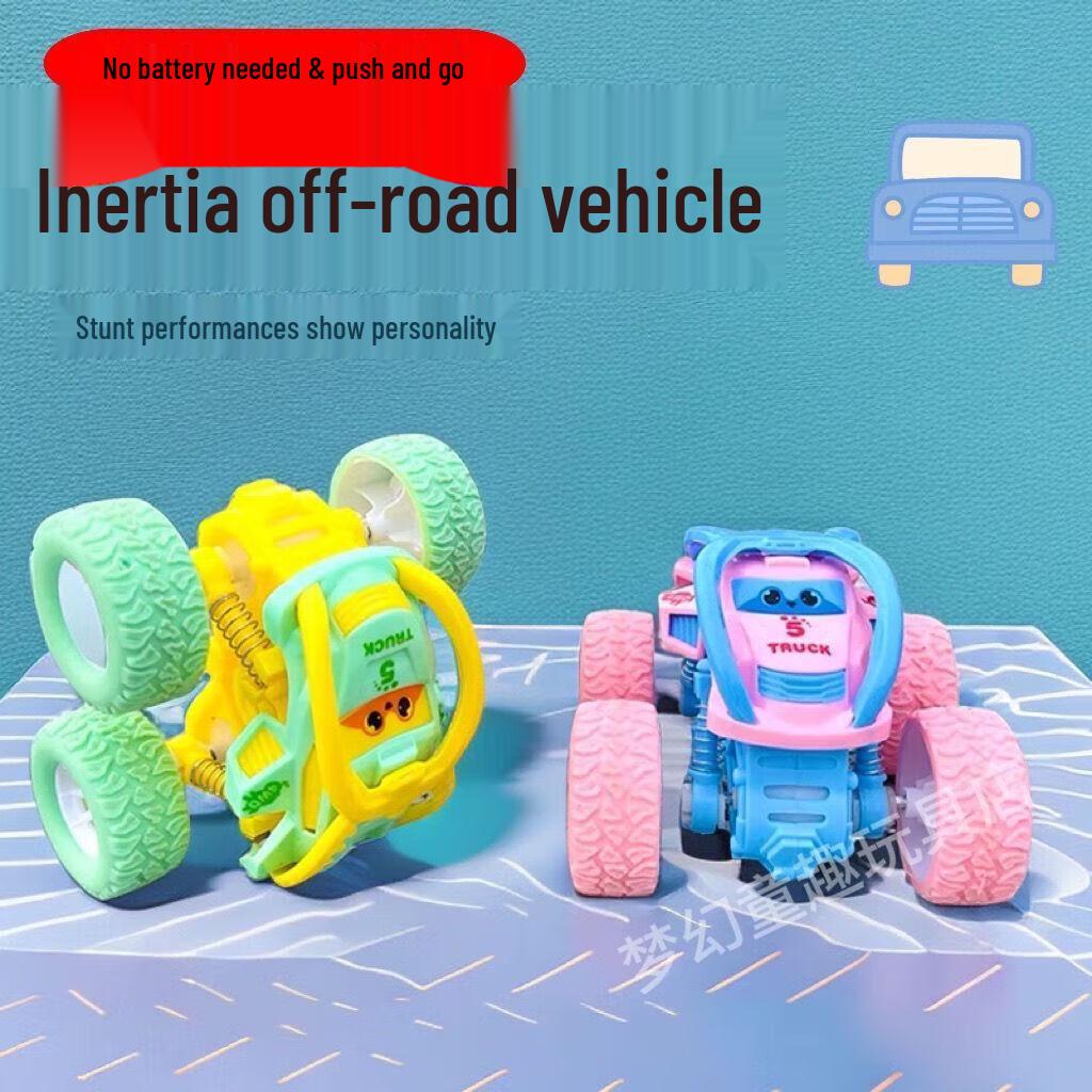 

Эксклюзив для новичков: Инерционная полноприводная внедорожная машина-перевертыш для детей - Ударопрочная, Бесплатная доставка