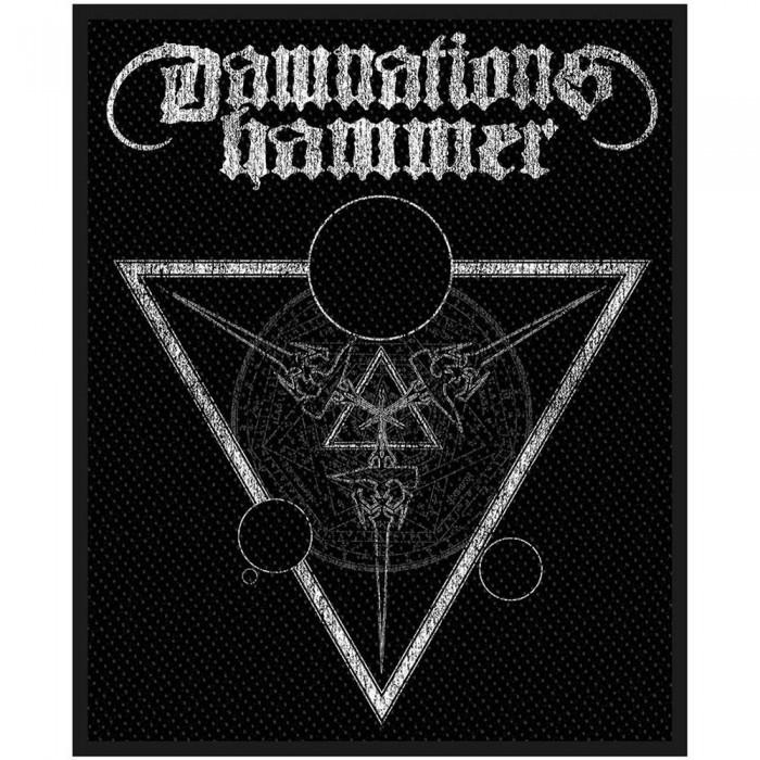 Toppa con sigillo del pianeta Hammer di Damnation One Size bianco/nero