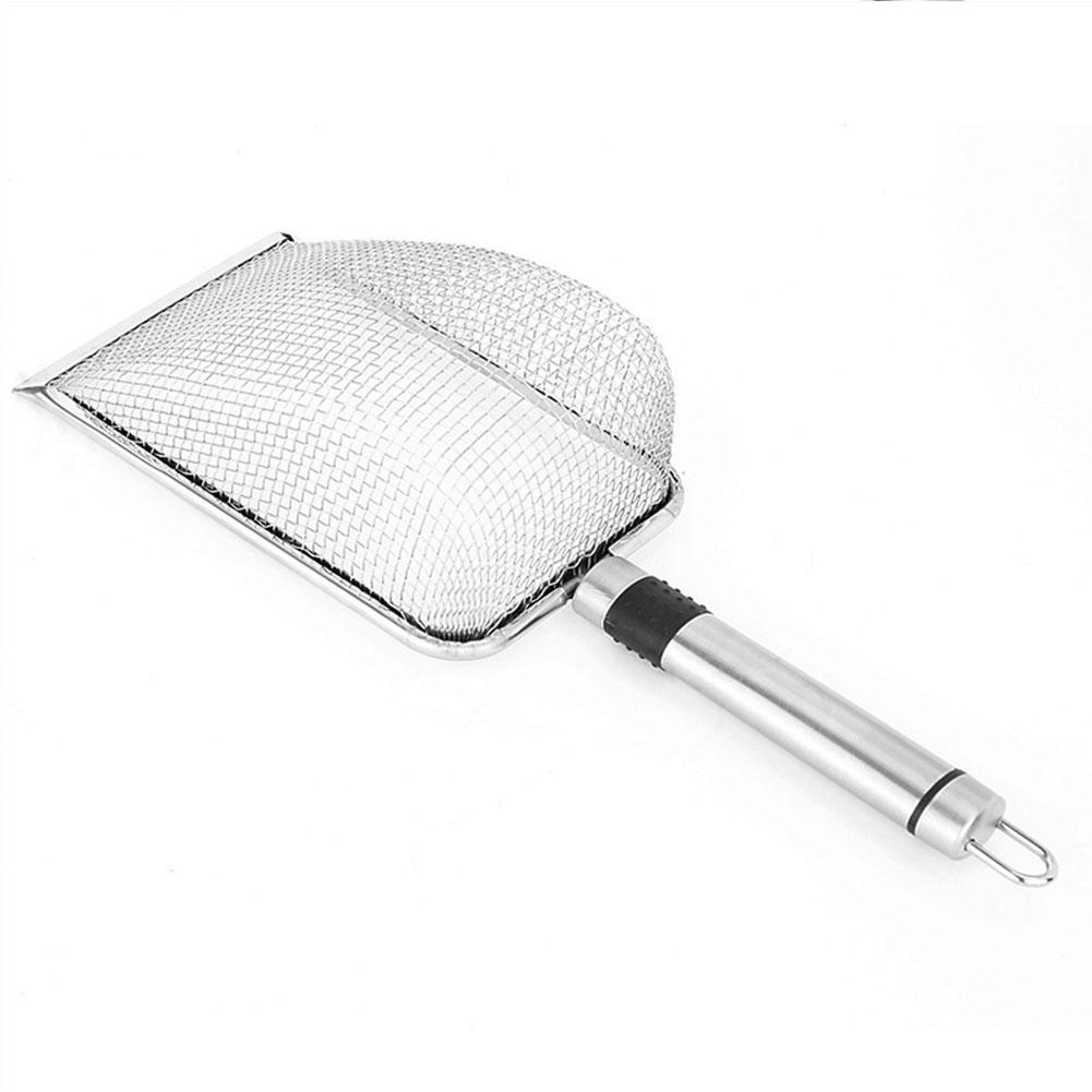 Steel Cat Litter Shovel Large Size Porous Shovel Bentonite Cat Shovel Pet Shit Shovel Multigrain Tool Big Net G4G0