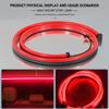 Car High Position Brake Lights Multi-mode Warning Tail Lamp Turn Signal LED Strips Auto High Mount Brake Stop Lights 90/100CM