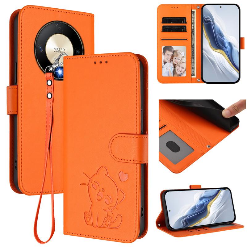 Etui Flip na For Honor X9b 5G Klasyczne Etui Portfelowe Skórzane HonorX9B Funda Coque Przegródka na Karty Tylna Pokrywa