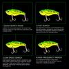 7G Full Swim Layer VibLure Bait Metal Spinner Fake Bionic Bait for Long Casting Freshwateishing Special for Bass And Perch 4.2CM