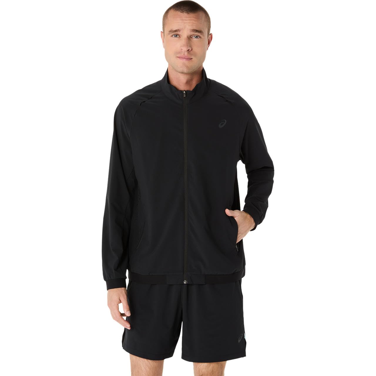 

Training Wear ACTIBREEZE Jacquard Jacket 2031E886 Unisex Adult 001 L [Asics] (Performance Black)