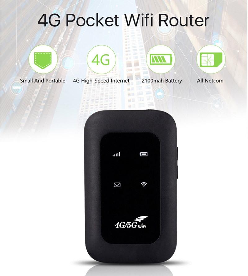 MF800 Portable 4G LTE WiFi Car Router - Black, H806 Model