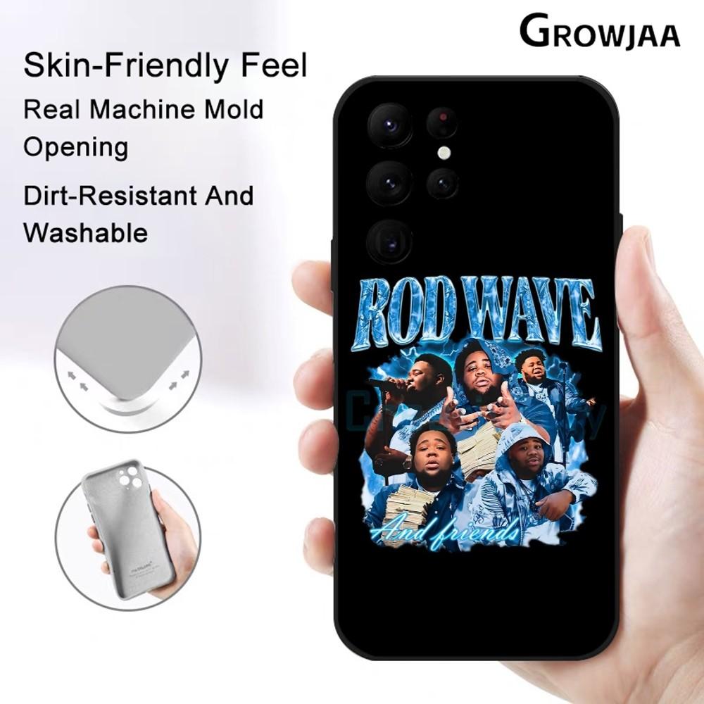 R-Rod-Wave American Rapper Phone Case For Samsung Galaxy S25 S24 S22 S23 Ultra S21 S20 Plus 5G Protective Silicone Funda