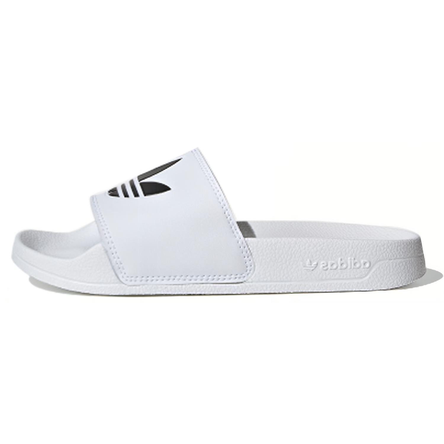 

Новые детские шлепанцы Adidas Originals ADILETTE LITE Белый Черный Подростковые EG8272 35.5