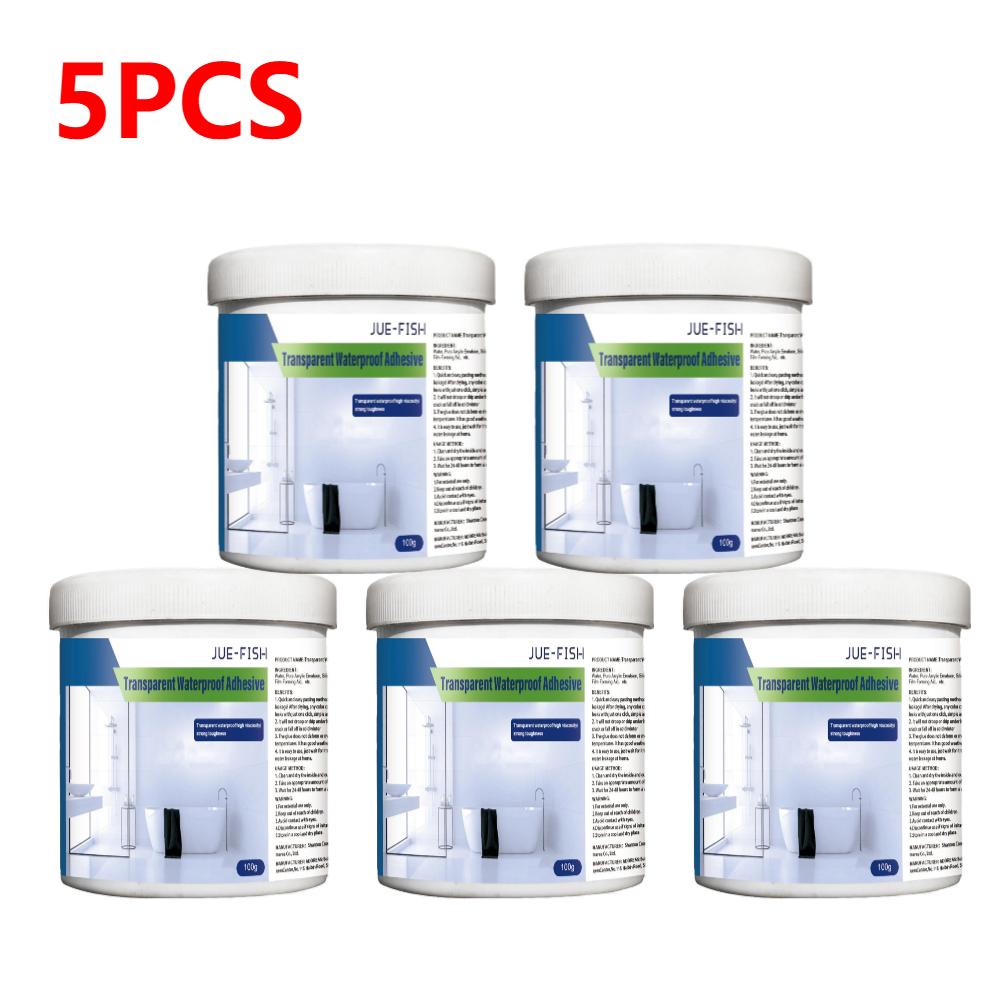 New 1-10PCS Waterproof Sealant Agent Glue Toilet Anti-Leak Invisible Sealant Glue Roof Repair Broken Agent Sealant Repair Tools