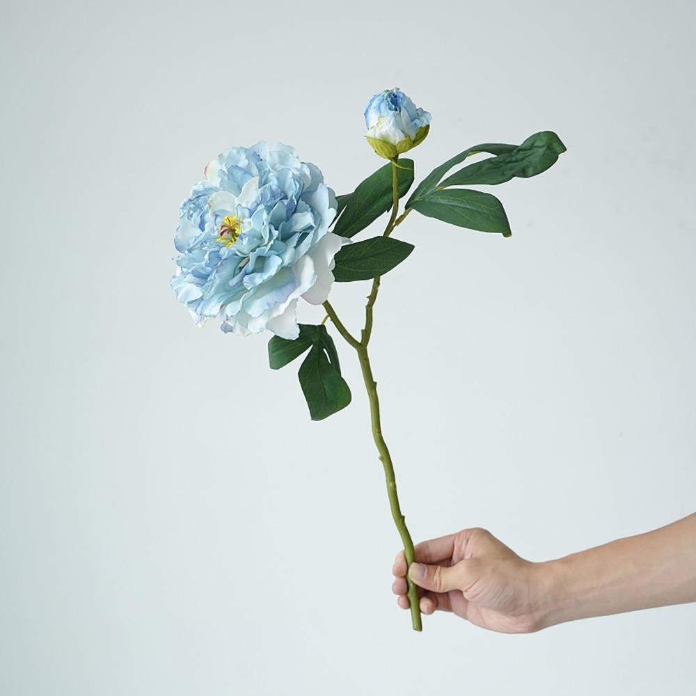 49CM Peony Artificial Flowers Big Peonies Fake Flowers Simulation  For Wedding Home Decoration