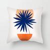Leaf plant Sunset Print Hold pillowcase Modern landscape color hold pillowcase Home decoration fashion cushion set 45x45cm
