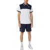 Asics Court 9In Short Logo Print Mid Waist Drawstring Straight Casual Shorts Men Shorts Midnight-Blue 2041A261-400