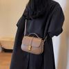 Premium Bag Women'S Bag Trendy Commuter Texture Messenger Bag Fashionable Retro Portable Small Square Bag