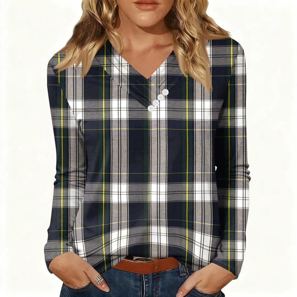 Womens Sweaters V-neck Long Sleeve Shirts Fall Outfits  Fashion Winter Clothing Side Slit