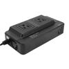 Car Power Inverter 200W Car Power Converter with 4 USB Ports Double Outlets DC12V Input 110V US Plug