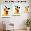Disney Diamond Painting 5D DIY Mickey Pluto Diamond Painting Art Diamond Painting Kit Adult/Beginner Gift Idea Home Decor