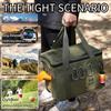 30-42L Tactical Camping Storage Bag - Insulated Folding Box for Picnic, Tableware & Field Equipment Waterproof