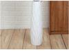 Large Modern Nordic Ceramic Floor Vase: Black & White Minimalist Design for Dried Flowers and French Arrangements In Living Room