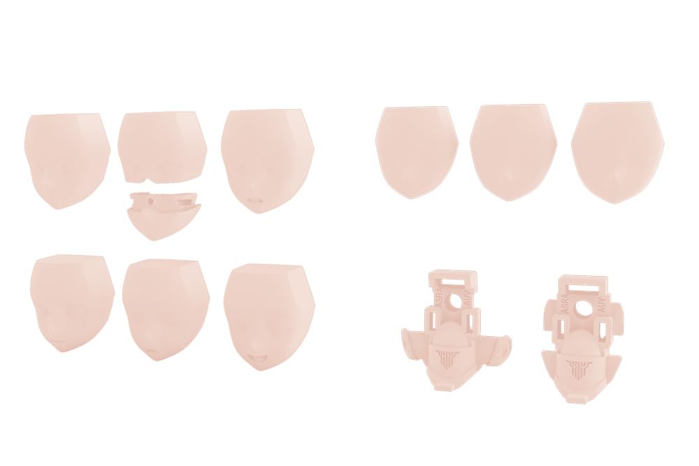 

KOTOBUKIYA Megami Device M.S.G 03 Face Set for Asura, Skin Color C, Approximately 19mm Tall, 1/1 Scale Plastic Model