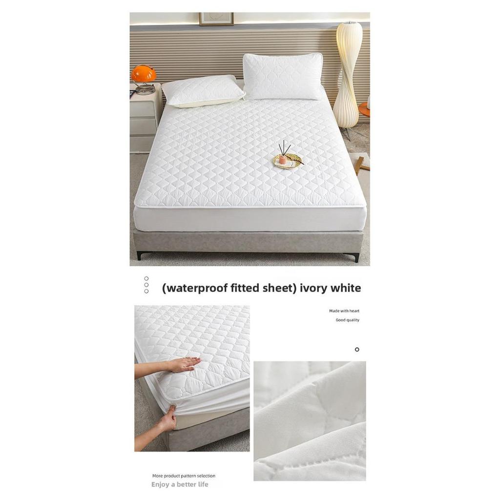 Waterproof Bed Sheet, Urine Isolation Clip Cotton Bed Sheet, Fully Wrapped Non Slip Bed Cover, Simmons Mattress Protective Cover