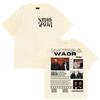 Rapper NATOS WAOR Tour 2025 Merch Graphic T Shirts Unisex Street Punk Hip Hop Short Sleeve Tshirt Unisex Retro Style Clothing Tees