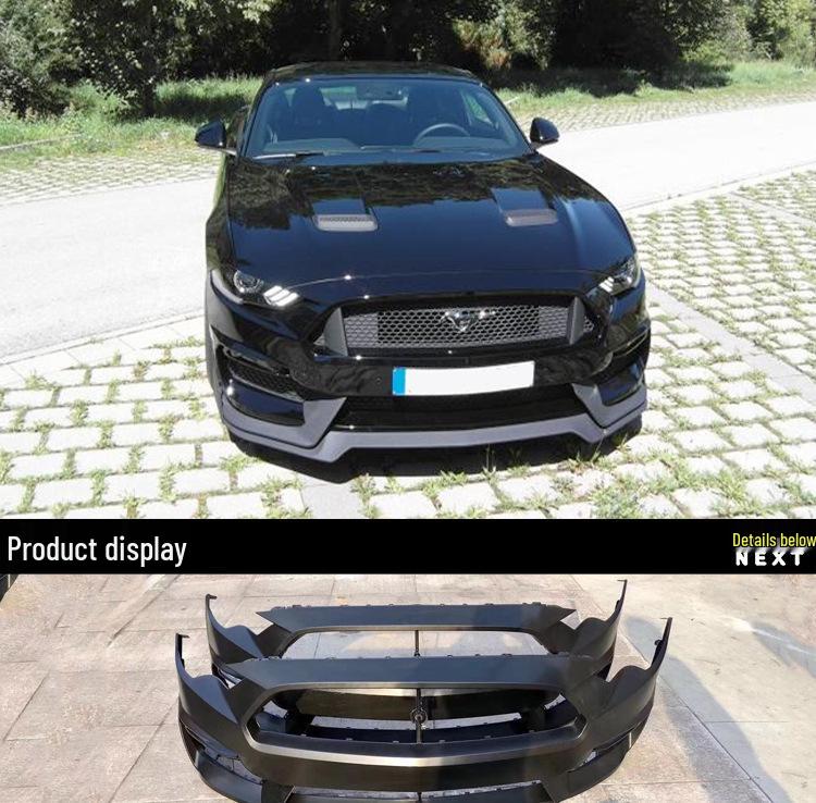 Compatible Front Lip Body Kit for 2018-2023 Ford Mustang GT350 Modified Bumper