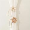 1Pc/2Pcs Elegant Pearl Curtain Buckle Beautifully Curtains Tie Rope Flower Curtain Tieback  Homestay