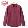Langsaha Women's Loose-Fit Plaid Long-Sleeve Casual Shirt