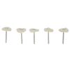 25mm Polishing Wheel 5pcs Polishing Cloth Wheel Silver