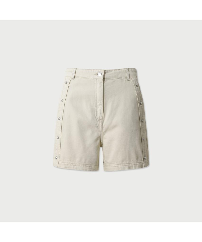 IROWOMEN Fayez Safari Button Shorts_Iopom25105Bex