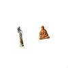 African Tribal Lady Sculpture Figurine Sacred Heart Jesus Statue Lightweight Decorative Collectible