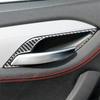 Carbon Fiber Stickers Car Interior Decorative Cover Trim Strips Decal For BMW X1 E84 2011 Car Styling Modification