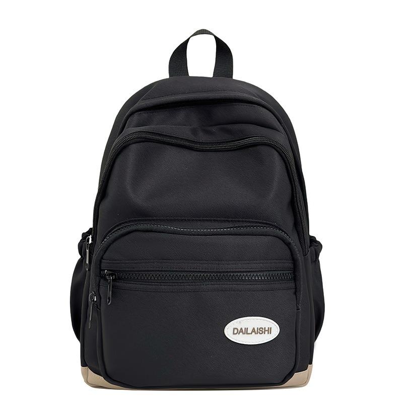 High-value Candy Color, Fresh and Sweet Backpack, Lightweight Make-up Class for Junior High School Students, and Large-capacity Backpack.