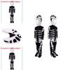 Halloween Skull Dinosaur Cosplay Costume For Kids With Polyester Fabric For Stage Performance