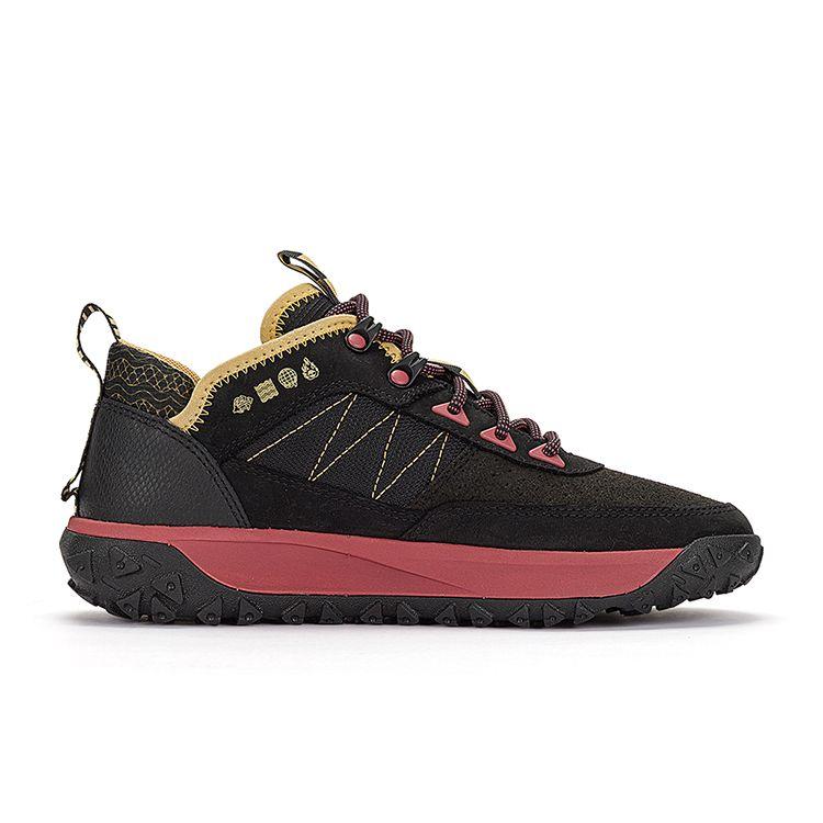 Timberland Comfortable Durable Waterproof Low-Top Outdoor Hiking Shoes Women Hiking Shoes Black A646ZW