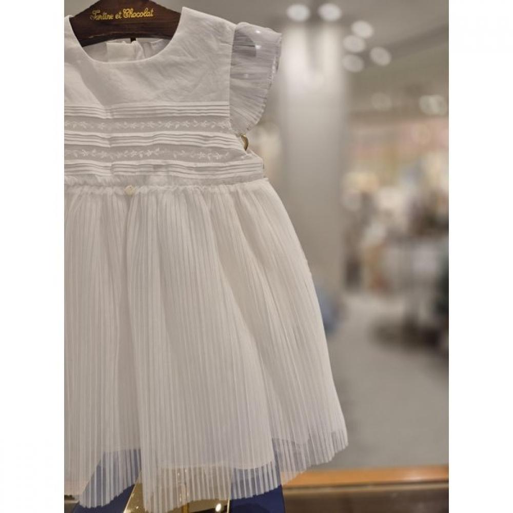 Chocola Baby Gift Dress Jad Pleats Dress  Ttpmoe133w 
