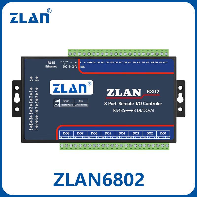 ZLAN 6802 Remote I/O Controller