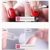 5pcs Fast Dry Nail Glue For False Nail Tips Adhesive Acrylic Nails Rhinestones Extension False Tips 3D Nail Art Decoration Manicure
