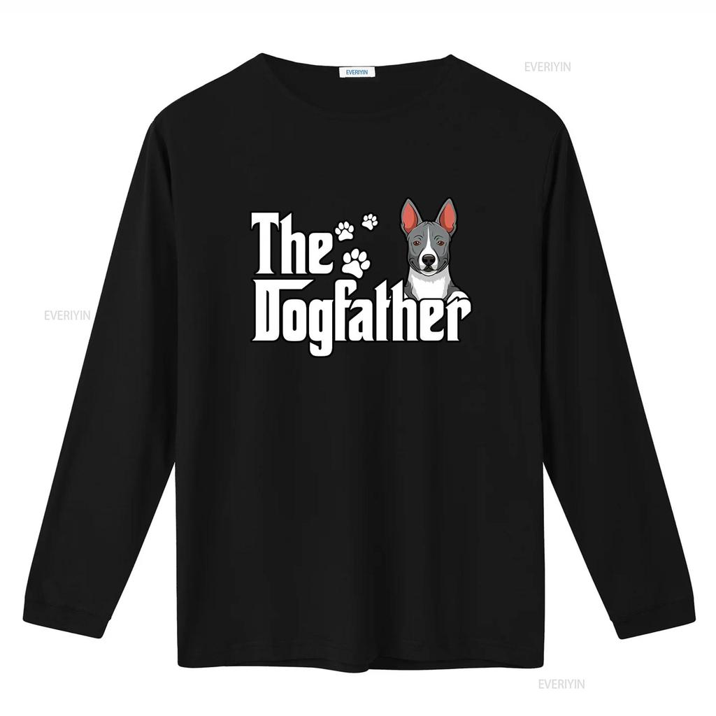 Basenji The Dogfather Fathers Day T Shirt Stylish Comfortable Dog Lover vintage Washed graphic Stretched designer clothes Soft