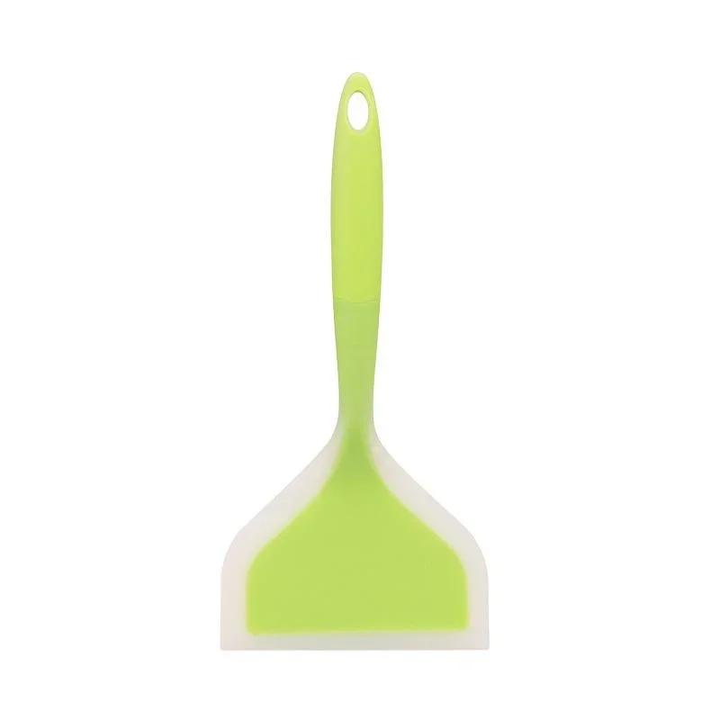 Silicone Wrapped Spatula, Durable Heat-Resistant Silicone Spatula, Pancakes Shovel Non-Stick Heat-Resistant Wide Flat Turner