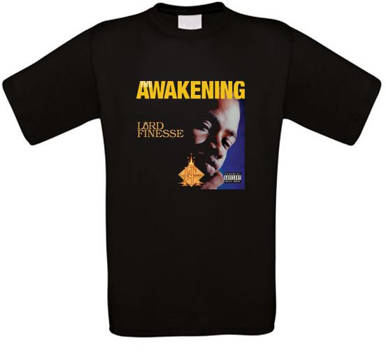 Lord Finesse The Awakening Rap Hip Hop T-Shirt All Sizes XXXL