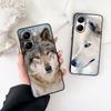 Stalking Wild Wolf Husky Dog Phone Case for Xiaomi Poco C85 C65 C75 X7 X6 M6 M8 F7 F8 Ultra F6 Pro Protective Cover